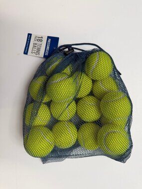 Pressure less Tennis Balls 18 Pack - NWT!!